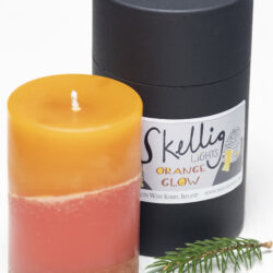 Orange Glow Candle
